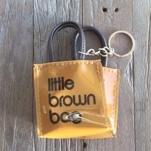 Bloomingdales Little Brown Bag Keychain